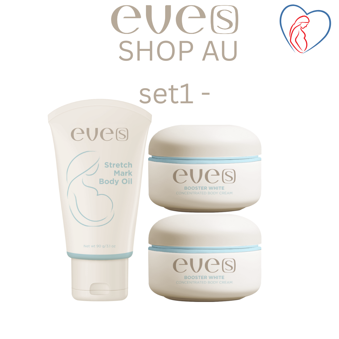 ชุดบำรุงผิวคุณแม่ 1 - 1 อีฟส์ออย / 2 บูสเตอร์ฟ้า