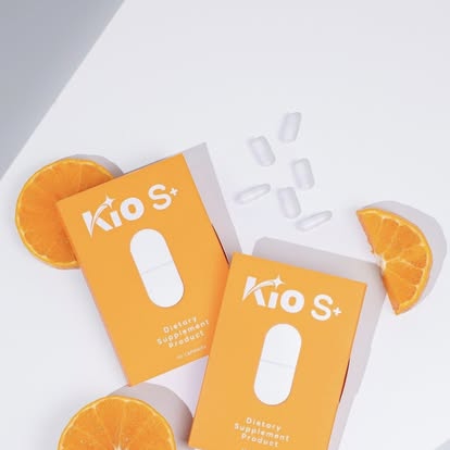 NEWWW !!! KIO คิโอ เอส  3 ซอง --KIO S ผลิตภัณฑ์เสริมอาหาร Dietary Supplement Product เม็ดหยุด