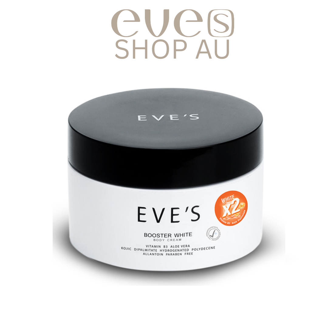 ***2025 ผลิตใหม่ -BOOSTER WHITE BODY CREAM (WHITE X2) บูสเตอร์ ไวท์ บอดี้ ครีม (ขาว X2) ปรับผิวขาวกระจ่างใส เพิ่มความชุมชื้น มากกว่าเดิม 2 เท่า