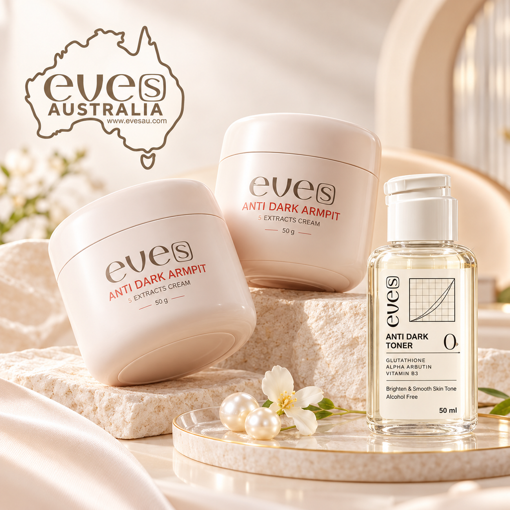 EVE'S Anti Dark Armpit Cream 2 ITEMS 50g WITH ALCOHOL| ครีมทารักแร้ แถม แอลกอฮอล์