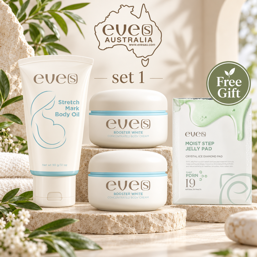 Mother's skincare set 1 - 1 Eves Oil / 2 Booster Blue