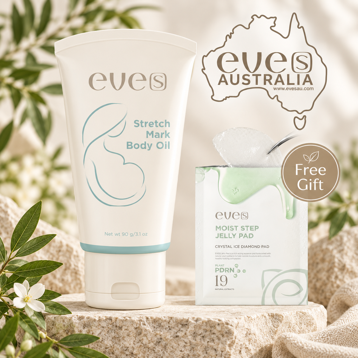 EVE'S Stretch Mark Body Oil – อีฟส์ สเตร็ช มาร์ค บอดี้ ออยล์