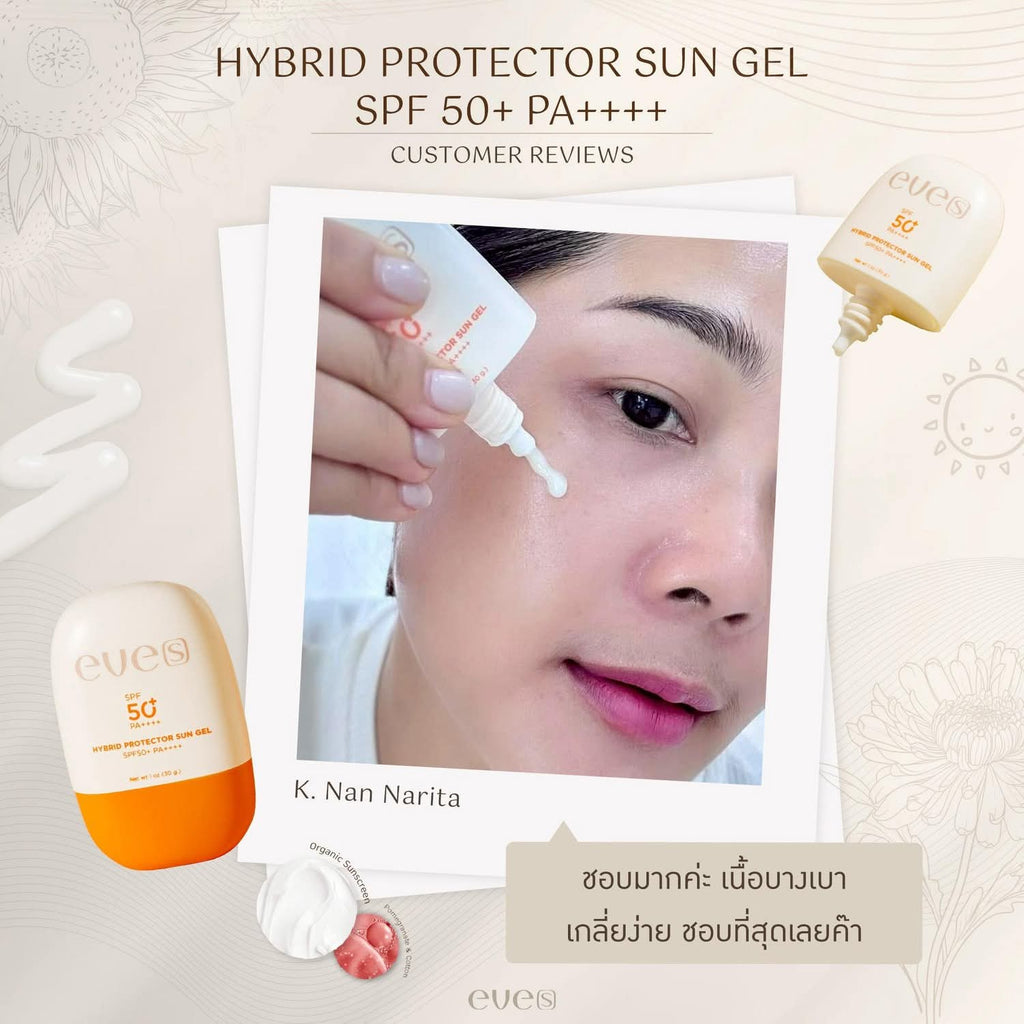 ชุดบำรุงผิวคุณแม่ 12 - 1 ไฮยา /1 กันแดดซันเจล