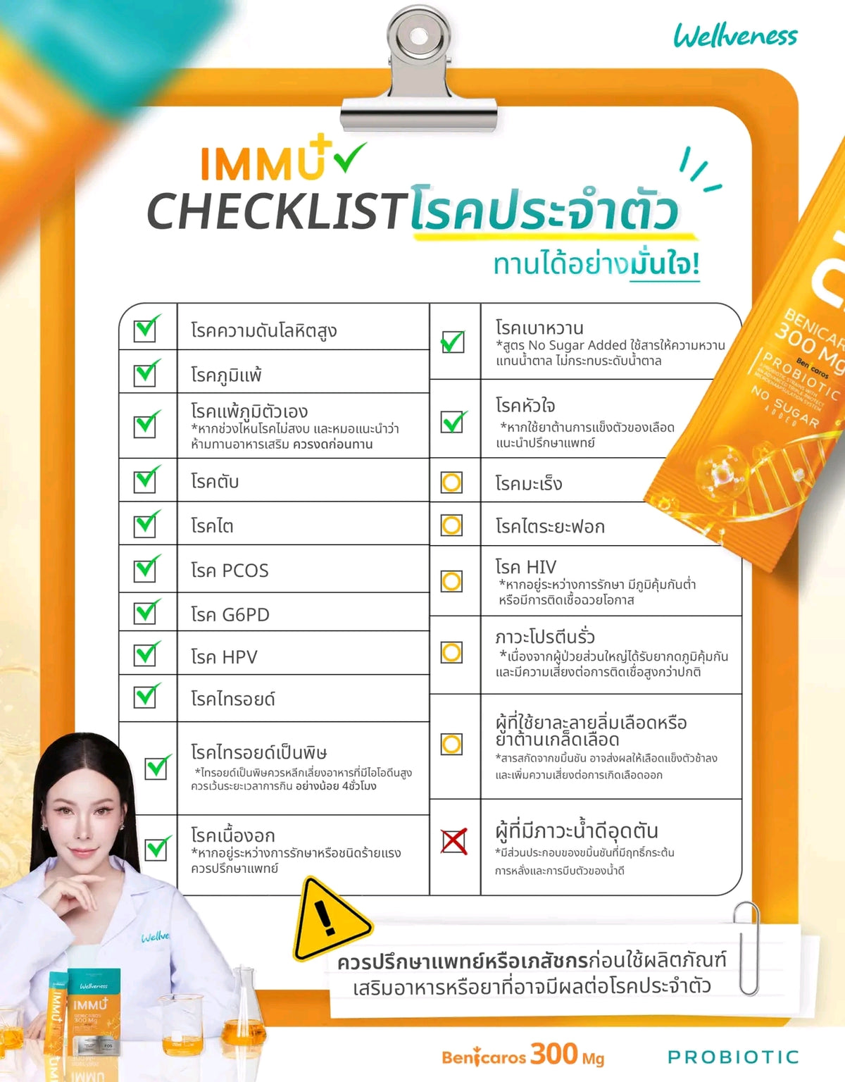 Well IMMU – ผลิตภัณฑ์เสริมอาหารโพรไบโอติก – ภาพสินค้า 3