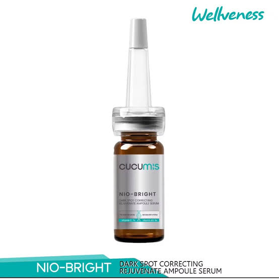 CUCUMIS Nio-Bright Dark Spot Correcting Rejuvenate Ampoule Serum 💚, (คูคูมิส นีโอ-ไบร์ท ดาร์ค สปอต คอร์เรคติ้ง รีจูเวเนท แอมพูล เซรั่ม), Nio-Bright