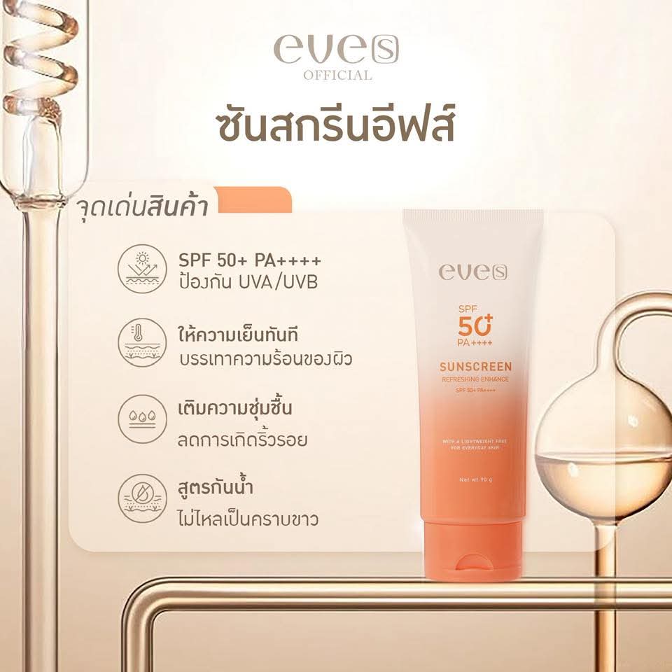 กันแดดตัวหอม ปกป้องผิวจากแสงแดด UVA/UVB