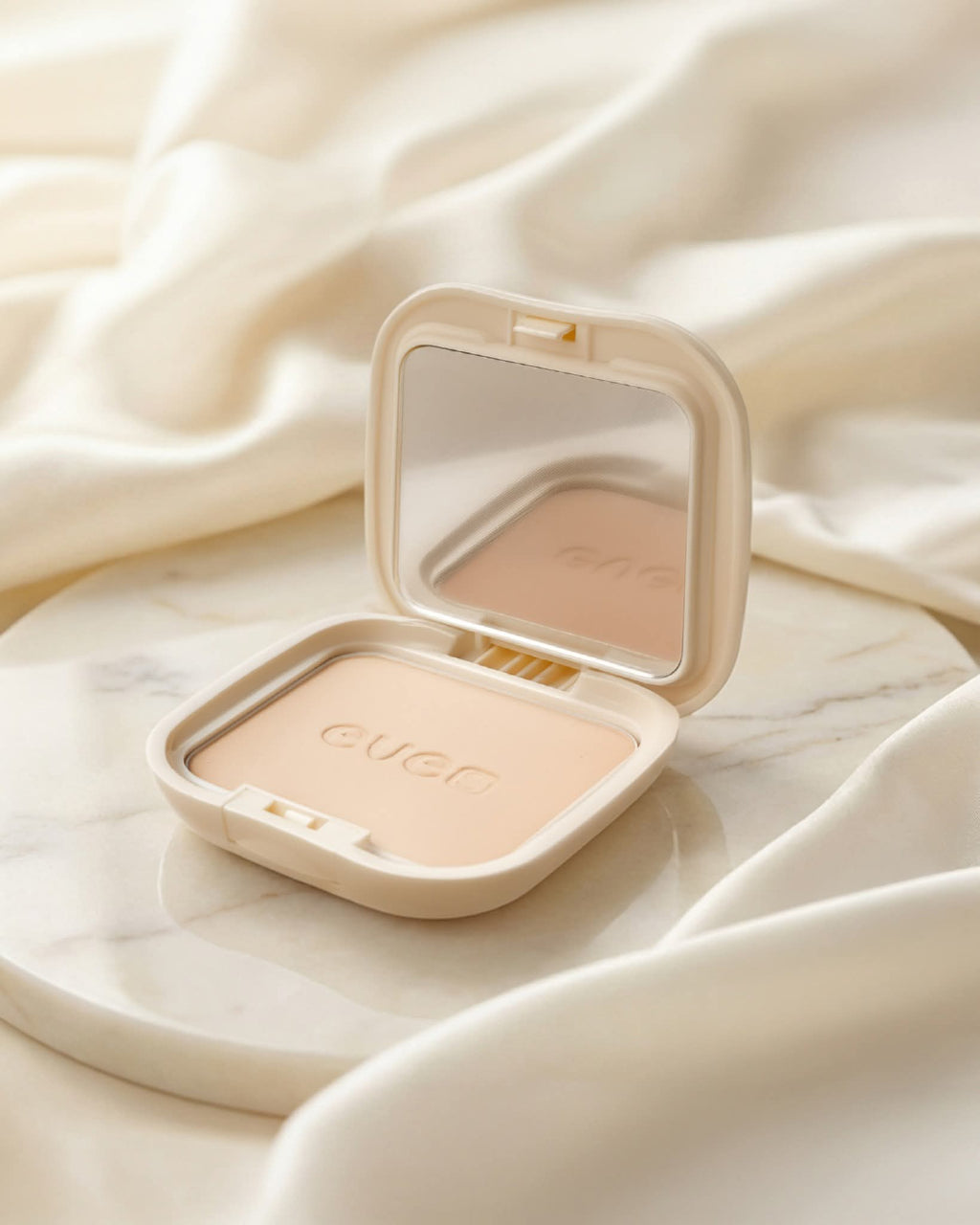 แป้งอีฟส์ใหม่  เบอร์2.        EVE'S GLAMOUR MATTE TWO WAY POWDER SPF 25 PA+++
สูตรคุมมัน 100% ปกปิด บางเบา