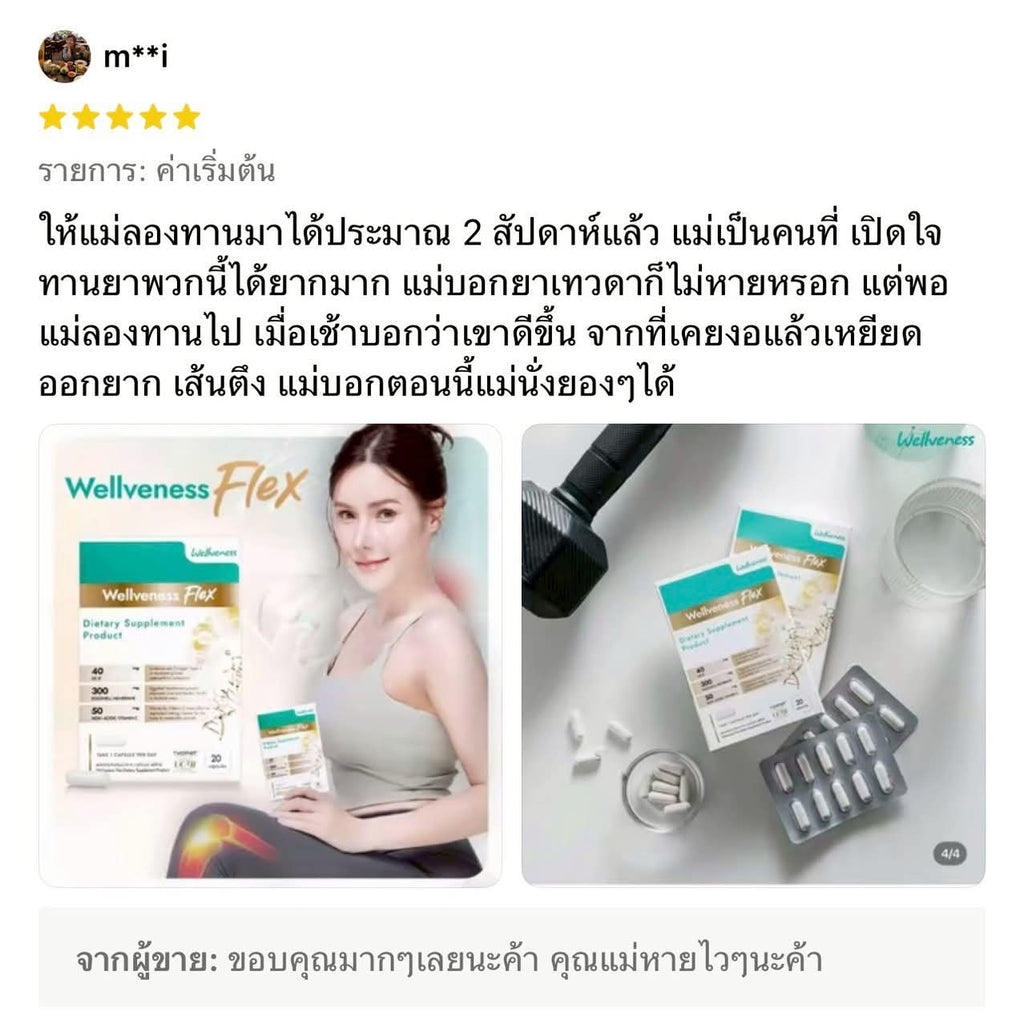Wellflex ซองใหญ่ ชุดสุดคุ้ม จ่าย 2 เหมือนได้ 3